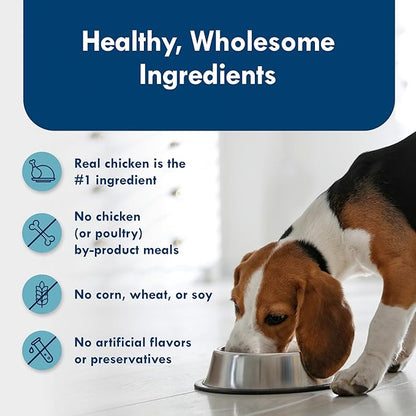 Blue Buffalo Delights Natural Adult Small Breed Wet Dog Food Cups, Pate Style, Grilled Chicken Flavor in Savory Juice 3.5-oz (Pack of 12)