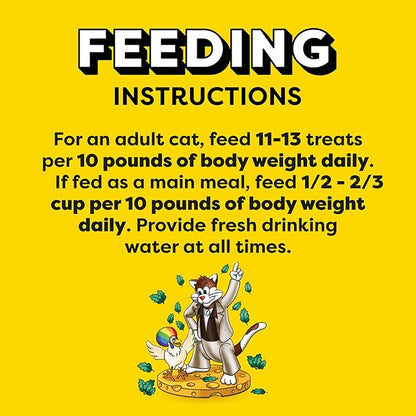 Temptations Cat Treats, Classic Crunchy and Soft Cat Treats, Catnip Fever Flavor, Catnip Treats, 16 oz. Tub