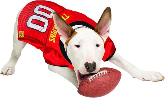 Pets First NCAA College Maryland Terrapins Mesh Jersey for Dogs & Cats, Small. Licensed Big Dog Jersey with Your Favorite Football/Basketball College Team (Pack of 2)