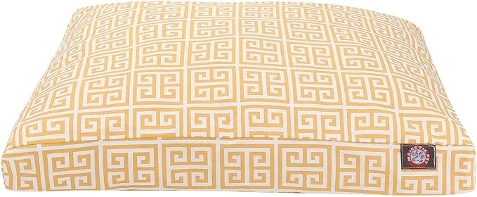Majestic Pet Towers Rectangle Pet Bed - Citrus - Large