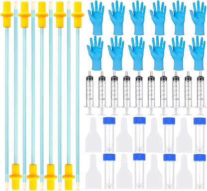 20 Set AI Artificial Insemination Dog Breeding Kit, Dog Ai Breeding Kit, Insemination kit for Dogs, Pet Breeding Supplies for Small Breeds (7.87 inch)