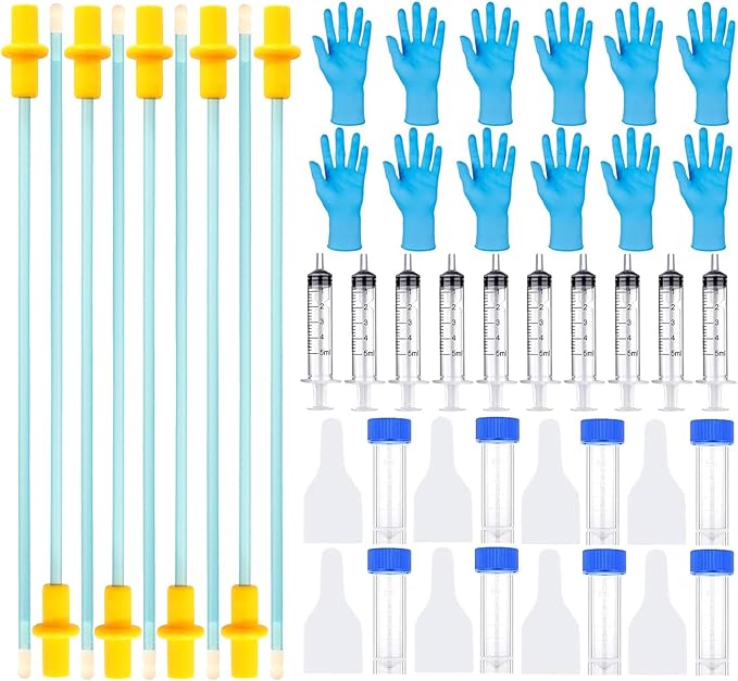 20 Set AI Artificial Insemination Dog Breeding Kit, Dog Ai Breeding Kit, Insemination kit for Dogs, Pet Breeding Supplies for Large Breeds（15.7 inch）