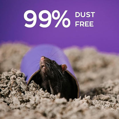 Carefresh 99% Dust-Free Natural Paper Small Pet Bedding with Odor Control, 14 L (Pack of 2)
