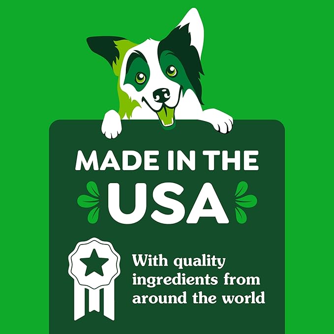 Greenies Dog Supplements 8-in-1 Multi-Benefit Dog Vitamins and Supplements Chicken Flavor, 15.5 oz. Container, 80 Count