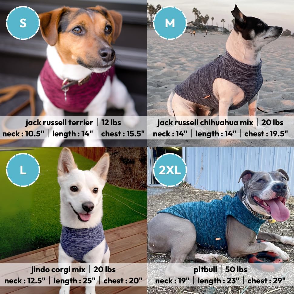 Gooby Zip-Up Fleece Dog Sweater, Gray Wash, Small