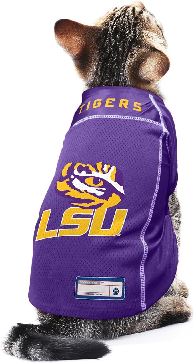 Littlearth NCAA Basic Pet Jersey - Officially Licensed Teams