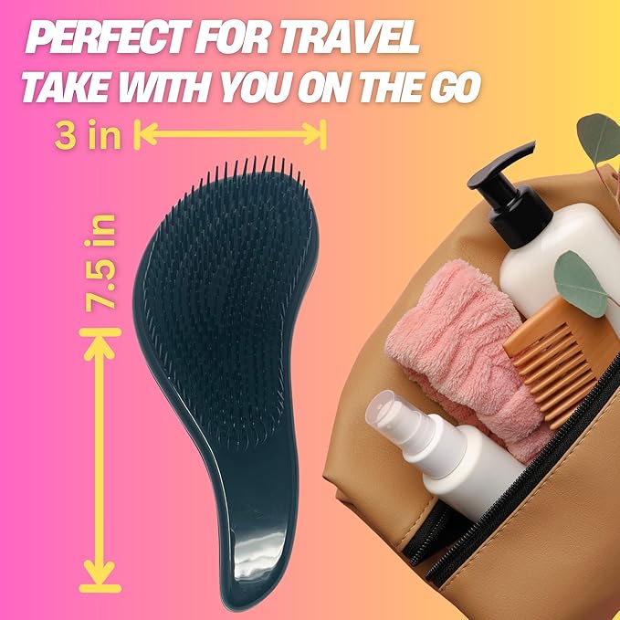 G.B.S Pet Deshedding Tools 3 Pack - Wave Fur Brush, Shampoo Brush, and Massager Brush - Perfect for Dogs or Cats