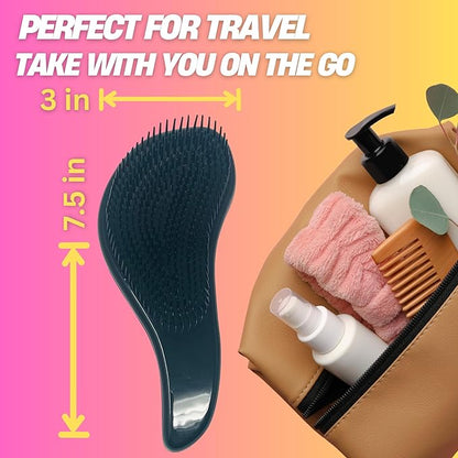 G.B.S Pet Deshedding Tools 3 Pack - Wave Fur Brush, Shampoo Brush, and Massager Brush - Perfect for Dogs or Cats