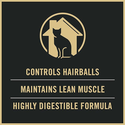 Purina Pro Plan Hairball Management, Indoor Cat Food, Salmon and Rice Formula - 7 lb. Bag