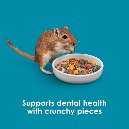 Kaytee Forti-Diet Pro Health Nourish+Protect Hamster and Gerbil Food, Comprehensive Nutrition Backed by Science, Digestive Health, Immune Support, 3 Pounds