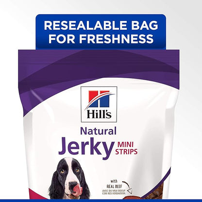 Hill's Dog Treats, Jerky Strips, Healthy Dog Snacks, Mini Strips Beef Jerky 7.1 oz