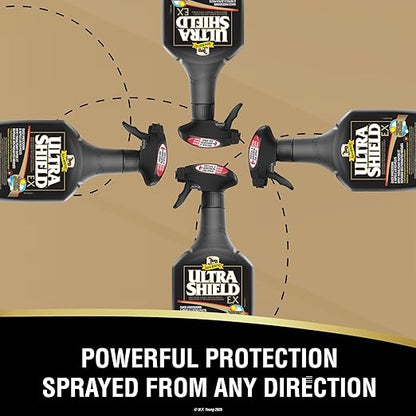 Absorbine UltraShield EX Combo 32oz Sprayer + 128oz Refill Insecticide, Kills & Repels Flies, Mosquitoes, Ticks, Fleas, Lice, Use on Horses, Dogs, Premises
