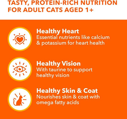 IAMS Perfect Portions Sensitive Digestion & Skin Wet Cat Food Pate, Healthy Adult Grain Free Pate, Chicken and Salmon Recipes, (24) 2.6 oz. Variety Twin-Pack Trays