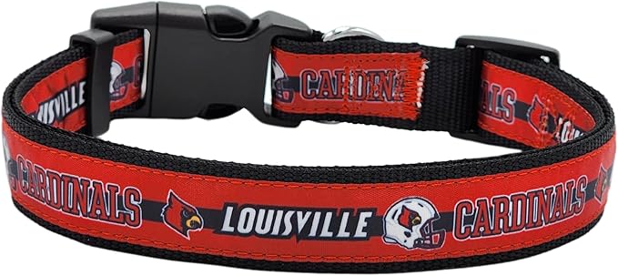 Pets First Collegiate PET Collar NEW VERSION Arizona Wildcats Dog Collar, Size Small. Best Sports Team Color for Dogs & Cats. A Shiny & Colorful Dog & Cat Collar Licensed by The NCAA