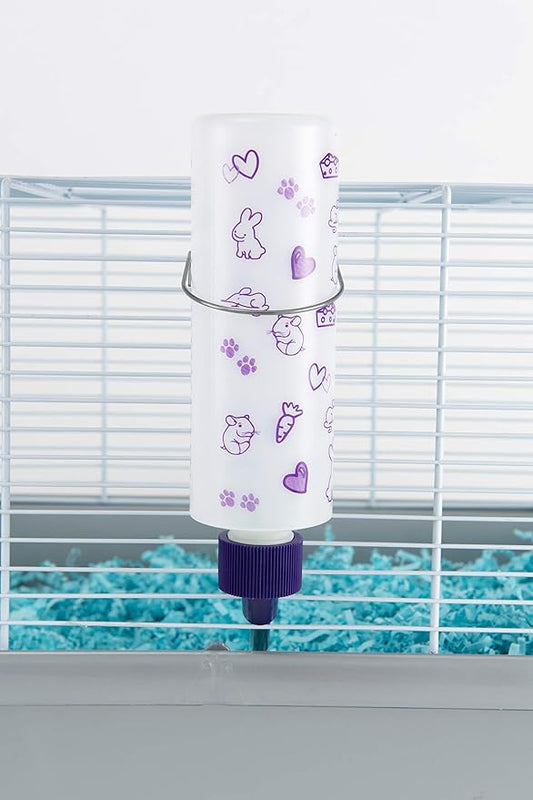 Lixit Weather Resistant Cage Water Bottles for Rabbits, Ferrets, Guinea Pigs Hamsters and Other Small Animals. (8-Ounce)