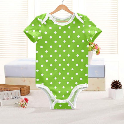 Bright Emotions Raccoons Baby Short Sleeve Bodysuits Romper Unisex Infant Outfit Wrapping Clothes for Boy Girl kids 3M