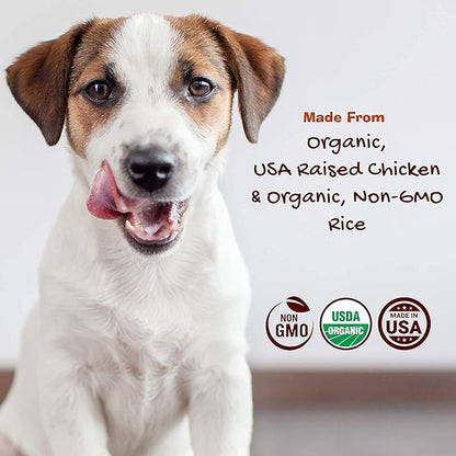 Riley's Organics Jerky Jibbs Chicken & Rice Recipe Dog Treats 2 Pack 5 oz