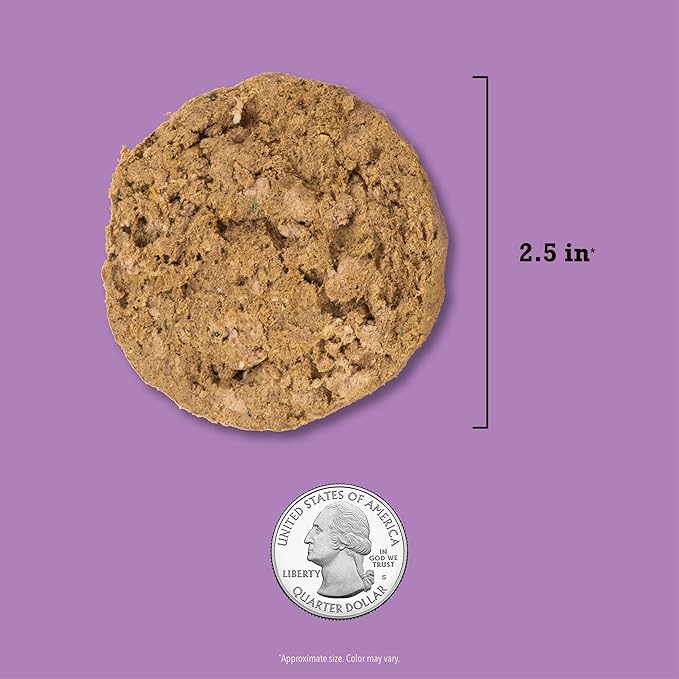 ACANA Grain-Free High Protein Freeze Dried Dog Food & Topper Free-Run Duck Recipe Patties 14oz Bag