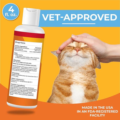 Paw Science Anti-Itch Hydrocortisone Moisturizing Lotion for Dogs & Cats – Hot Spot Treatment, Dog Itching Skin Relief, Itchy Hotspots Cream, Medicated Ointment for Irritation & Rash