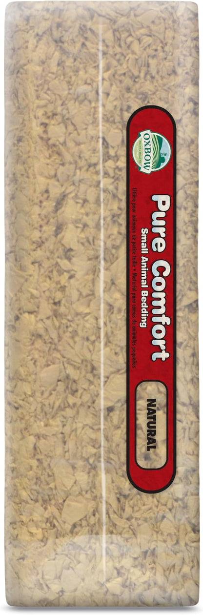 Oxbow Pure Comfort Bedding, Rabbit, Hamster, & Guinea Pig Bedding, Bunny Supplies for Litter Box, Pet Safe, 99.9% Non-Dust, Natural, 56 Liter Bag