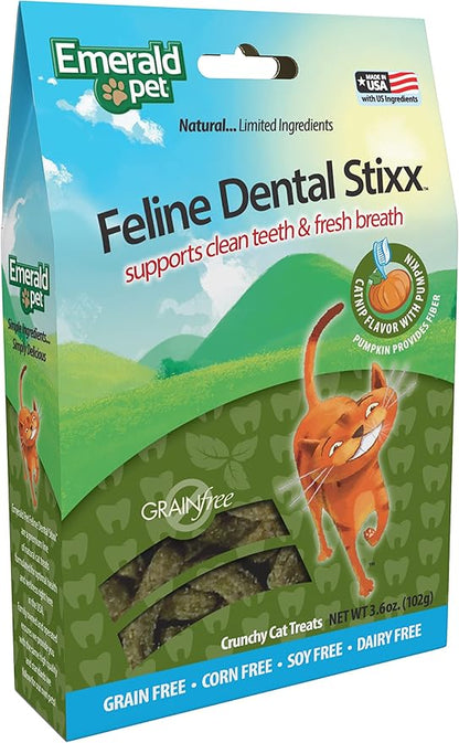 Emerald Pet Feline Dental Stixx (Catnip)