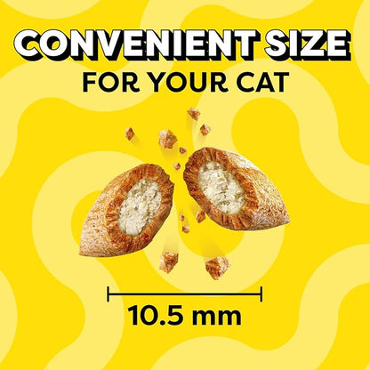 Temptations Birthday Cat Treats, Crunchy and Soft Cat Treats, Lobster & Beef Flavor, 16 oz. Tub