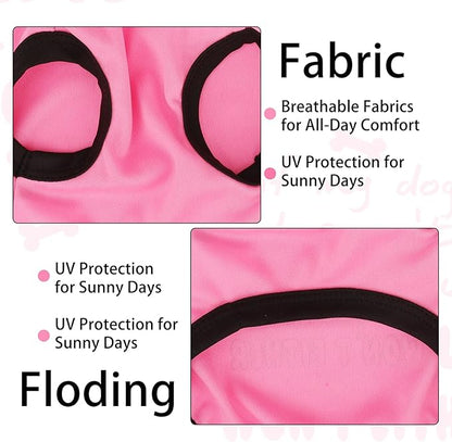 Color-Blocked Dog Tank Top with Playful Heat Transfer Designs – Lightweight Polyester Shirt for Small,MediumDogs, Perfect for Casual Outings.I Probably Won't Either Pink 3XL