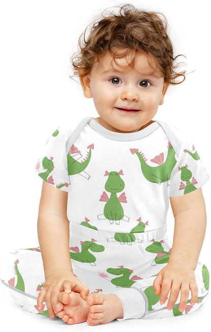 Baby Clothes Set Infant Bodysuits Pants Sets 0-24M For Boys Girls