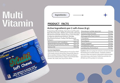 to The Rescue Dog Multivitamin Supplement - Ideal Supplement to Promote Overall Wellness for Dogs of All Breads and Ages - Assist in Maintaining a Healthy and Fit Lifestyle for Your Dog - 60 Chews