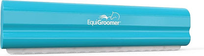 EquiGroomer Deshedding Brush, 8-Inch for Horses and Large Pets, Turquoise, Removes Loose Dirt, Hair, and Fur, Professional Undercoat Grooming Tool