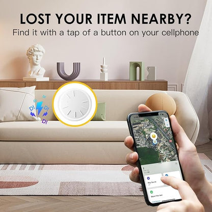 Car GPS Tracking Device for Vehicles,Cars etc,2PCS Real Time Mini Hidden Car GPS Tracker for Vehicles with Waterproof Case, Vehicles Tracker Works with Find My (iOS Only), No Monthly Fee