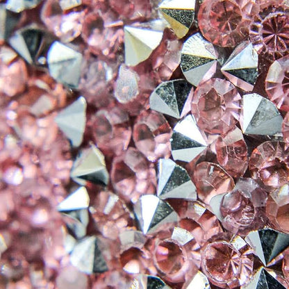 Pet Bed, Sparkling Rhinestones, Soft, Comfortable Velvet, for Lounging Dogs, Cats, Pets, Pink, Large, Sold Individually