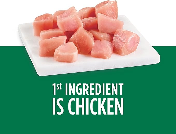 IAMS Proactive Health Senior Dry Cat Food, Cat Food Dry Chicken Recipe, Real Chicken in Every Bite, 7 lb. Bag