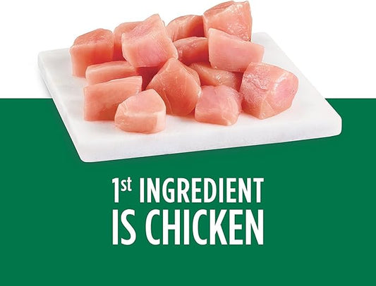 IAMS Proactive Health Senior Dry Cat Food, Cat Food Dry Chicken Recipe, Real Chicken in Every Bite, 7 lb. Bag
