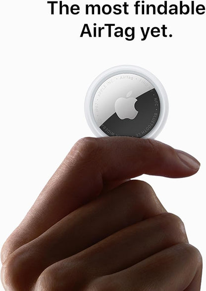 Apple AirTag (2nd Generation) - 4 Pack: Tracker for Keychain, Wallet, and More; Locator with Sound; Simple One-Tap Setup with iPhone or iPad; Key Finder with up to 1.5X Precision Finding Range*