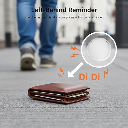 No Subscription GPS Tracker for Vehicles Work with Find My (iOS Only) Mini Tracker Tags Global Coverage Hidden Car Locator Tracking Device with Waterproof Magnetic Case for Luggage,Pets