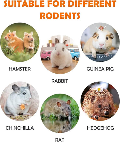 Sofier 12Pcs Timothy Hay Treats Rabbit Toys Bunny Toys Guinea Pig Natural Chews for Teeth Handmade Rabbit Chews and Treats Chinchilla Rat Hamster Gerbil