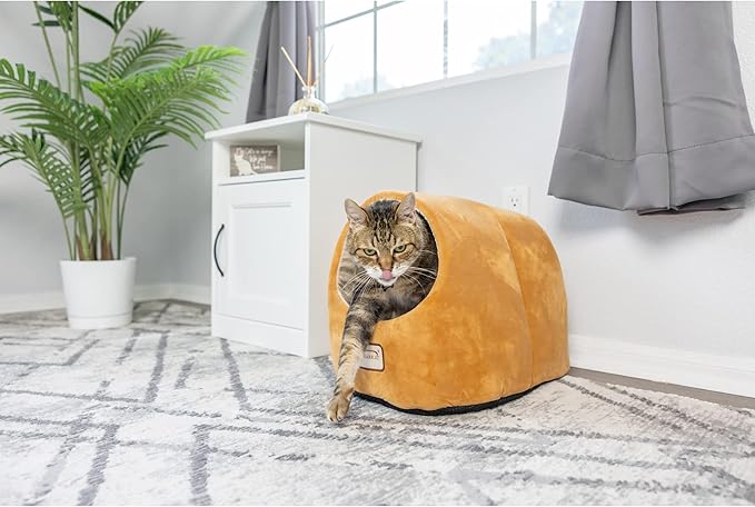 Armarkat Cat Bed, 18-Inch Long, Brown