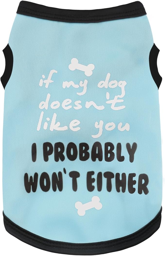 Elevate Your Pet's Seasonal Style with Playful Panache: with Adorable Beautifully Printed Dog Shirts Featuring Hilarious Printed Patterns for Airy Comfort in Summer and Fall Classic Series8 Small