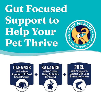 Solid Gold Toy & Small Breed Dry Dog Food Small Bites – Real Beef, Grain Free, Gluten Free, High Fiber Kibble with Probiotics for Gut Health & Digestion Support – Healthy Dog Food All Ages – 11LB