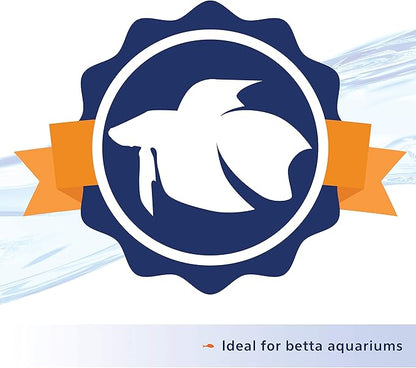 Aqueon Aquarium Fish Tank Betta Bowl Plus Water Conditioner, 4 Ounce (Pack of 2)