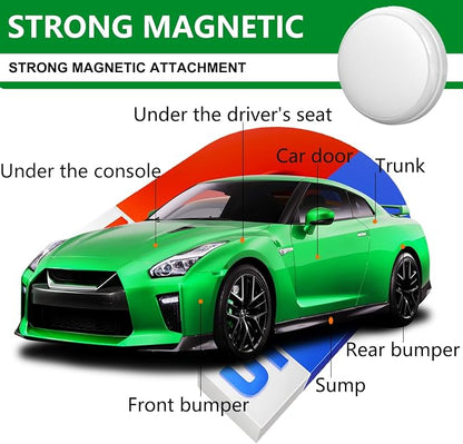 GPS Tracker for Vehicles and Cars,Magnetic GPS Tracker for Car,Real-Time Location Tracking Device,No Subscription,No Monthly Fee,Waterproof Tracker for Kids, Pets and Dogs(GF13)