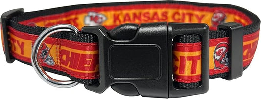New & Improved Pets First NFL Licensed PET Collar- Heavy-Duty, Strong, and Durable New Dog Collar. Available in 32 Football Teams and 4 Sizes