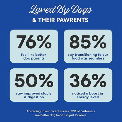 The Pets Table - Air Dried Dog Food Sampler 4 Pack - 16 Ounce Bags of Each: Beef & Berries, Chicken & Sweet Potato, Salmon & Whitefish, and Lamb & Beef - 16 Ounce (Pack of 4)
