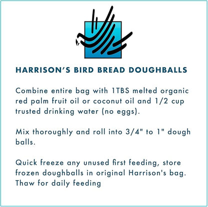 Harrison's Bird Foods Certified Organic NonGMO Omega Bird Bread Mix