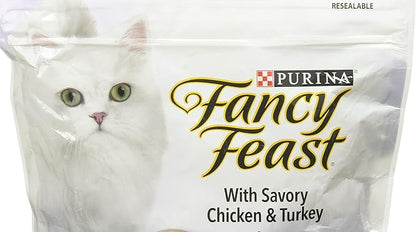 Fancy Feast cats Gourmet - Savory Chicken and Turkey Formula - 1 Lb