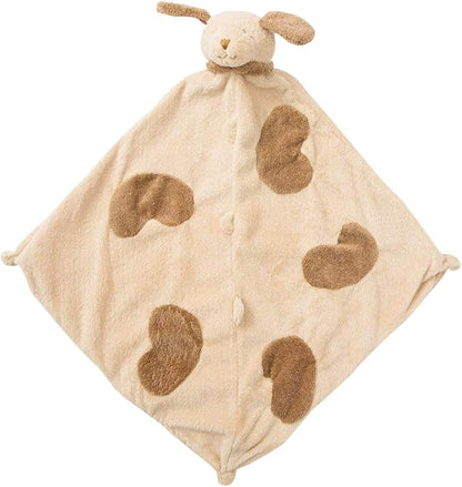 Angel Dear - Light Brown Puppy, Blankie 10.2 x 10.2 x 0.2 Inch