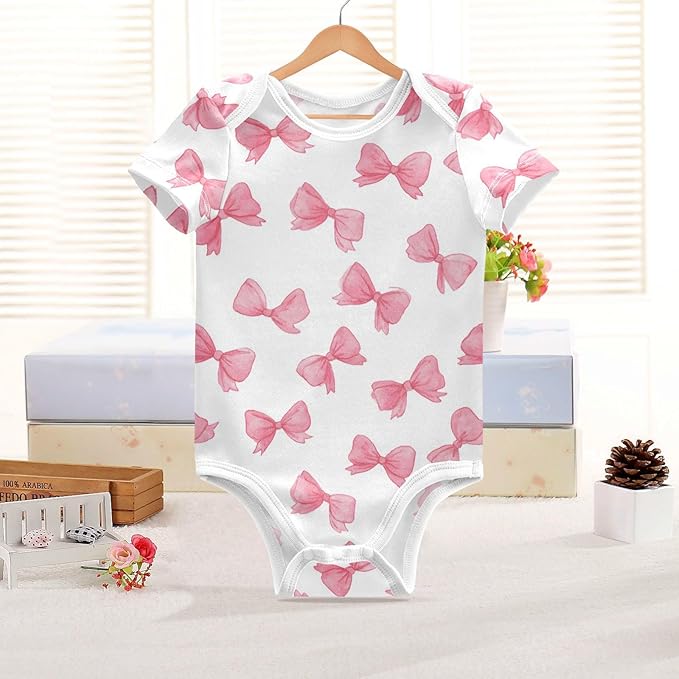 Bright Emotions Raccoons Baby Short Sleeve Bodysuits Romper Unisex Infant Outfit Wrapping Clothes for Boy Girl kids 3M