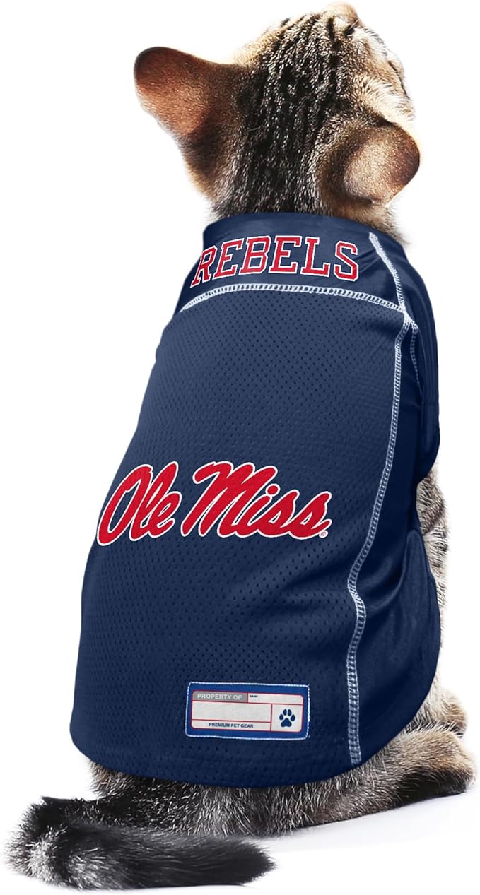 Littlearth NCAA Basic Pet Jersey - Officially Licensed Teams