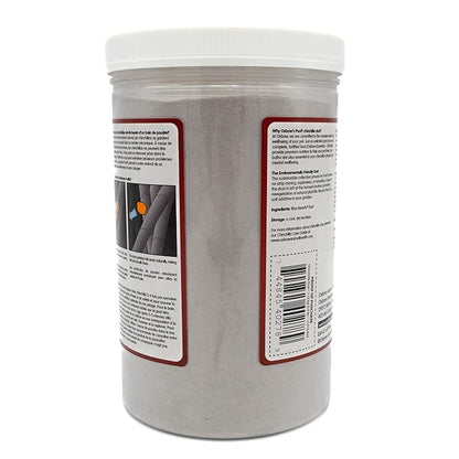 Oxbow Poof! Chinchilla Dust Bath,100% Natural Blue Beauty Dust for Chinchillas,Degus,Gerbils,and Hamsters,Small Animal Grooming,Natural Dusting Powder,2.5 lbs Jar,(Pack of 6)